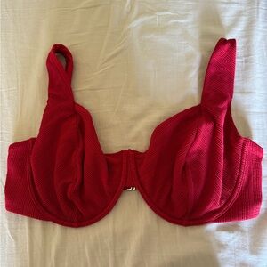 Abercrombie & Fitch Red Bikini Top